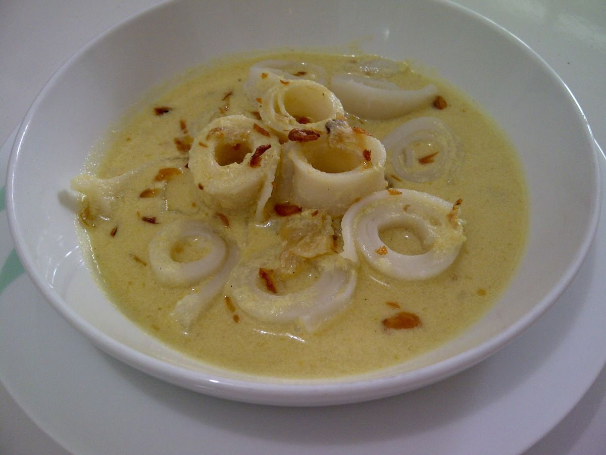 Burgo makanan tradisional khas Palembang